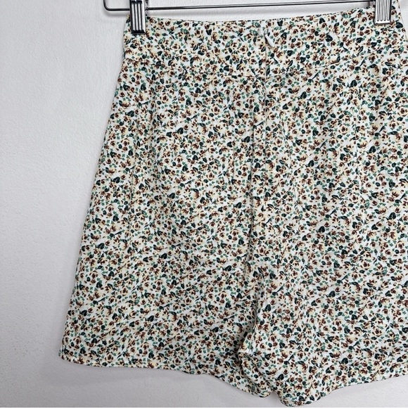 Zara Womens Xsmall Floral Ditsy Skort - Picture 9 of 11